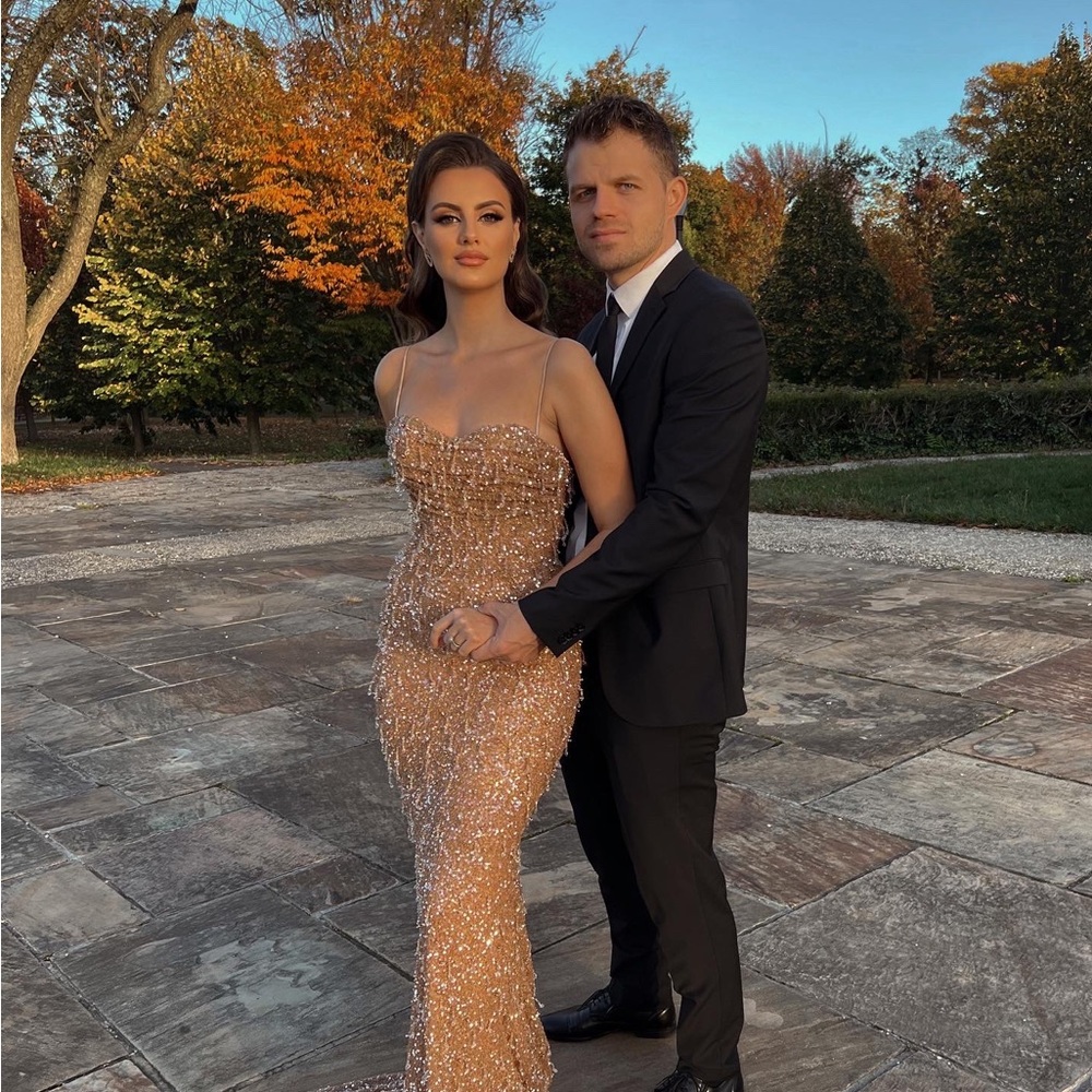 Long beaded dress